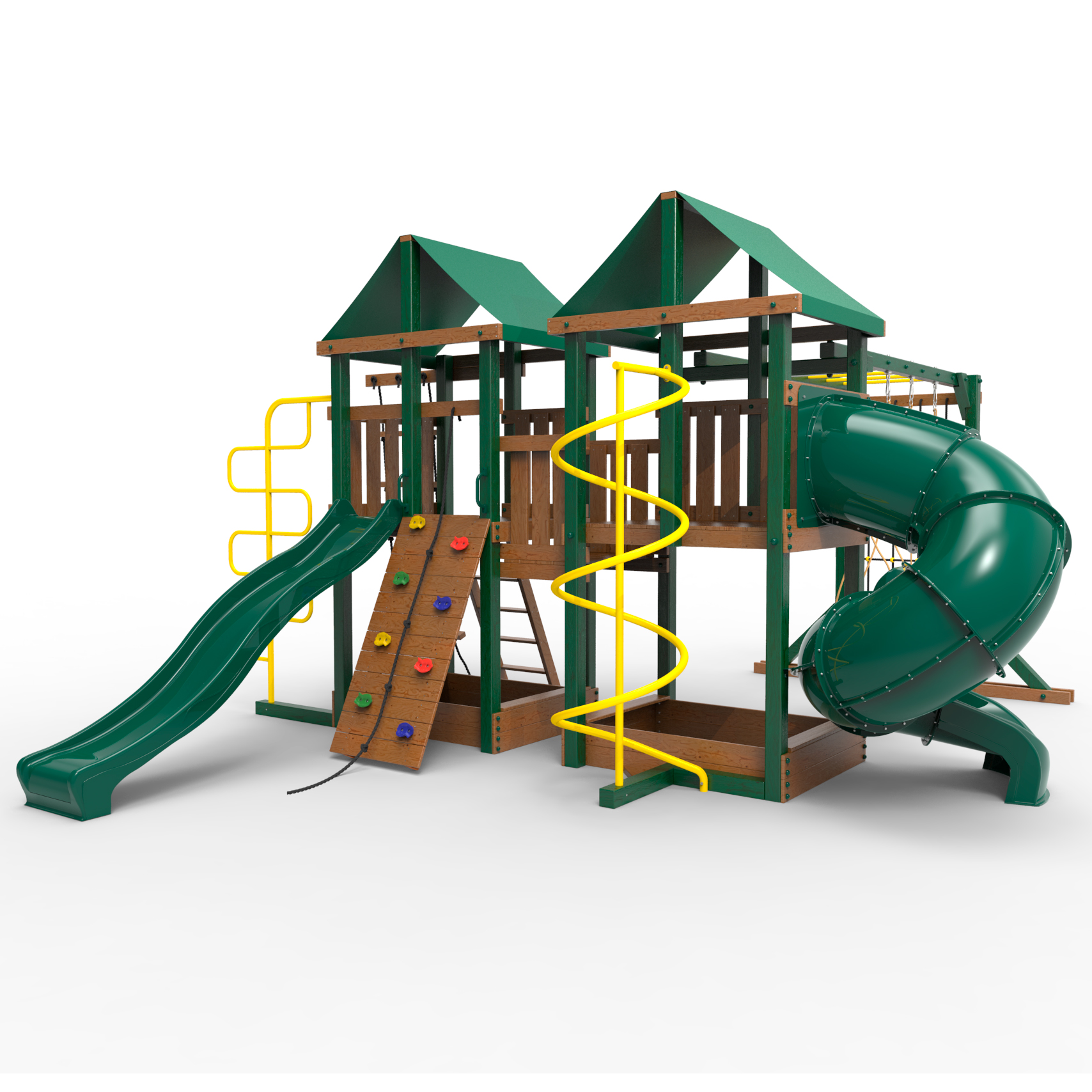 Детские площадки с винтовой трубой