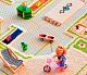 картинка Игровой 3D Ковер "ИГРОВОЙ ДОМИК" (134*200 см) розовый от магазина БэбиСпорт