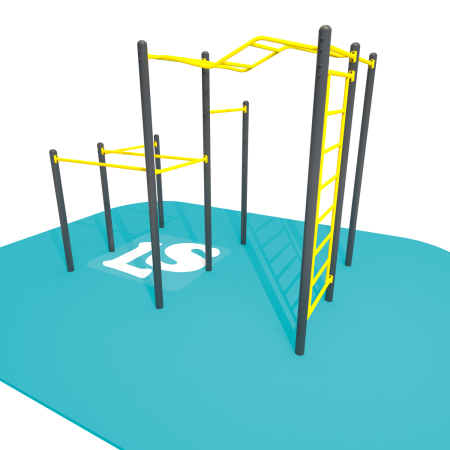 картинка Спортивный комплекс ВоркАут ЛС2 от магазина Лазалка