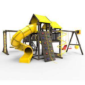 Детская площадка Пикник "Black" Стэйдж Бонд с трубой