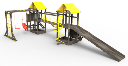 Детская площадка Пикник "Блэк" Кракен ОлСизон