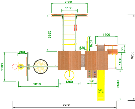 Детская площадка Пикник "Вега Д" Пацифик