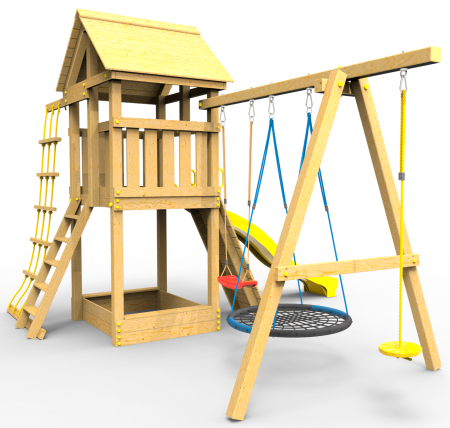 Детская площадка Пикник  "Стандарт Д" с гнездом